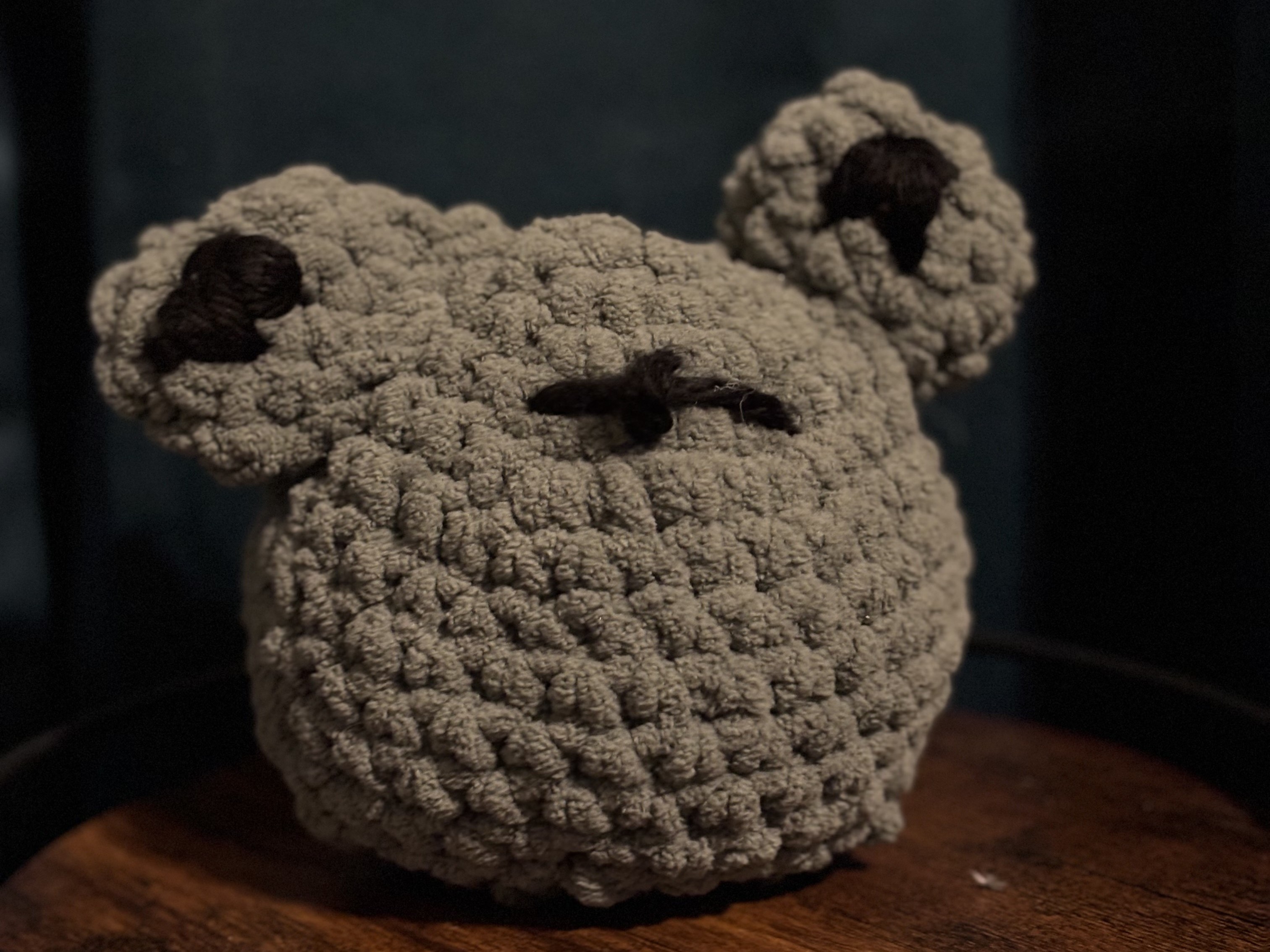 Crocheted Frog Plushie