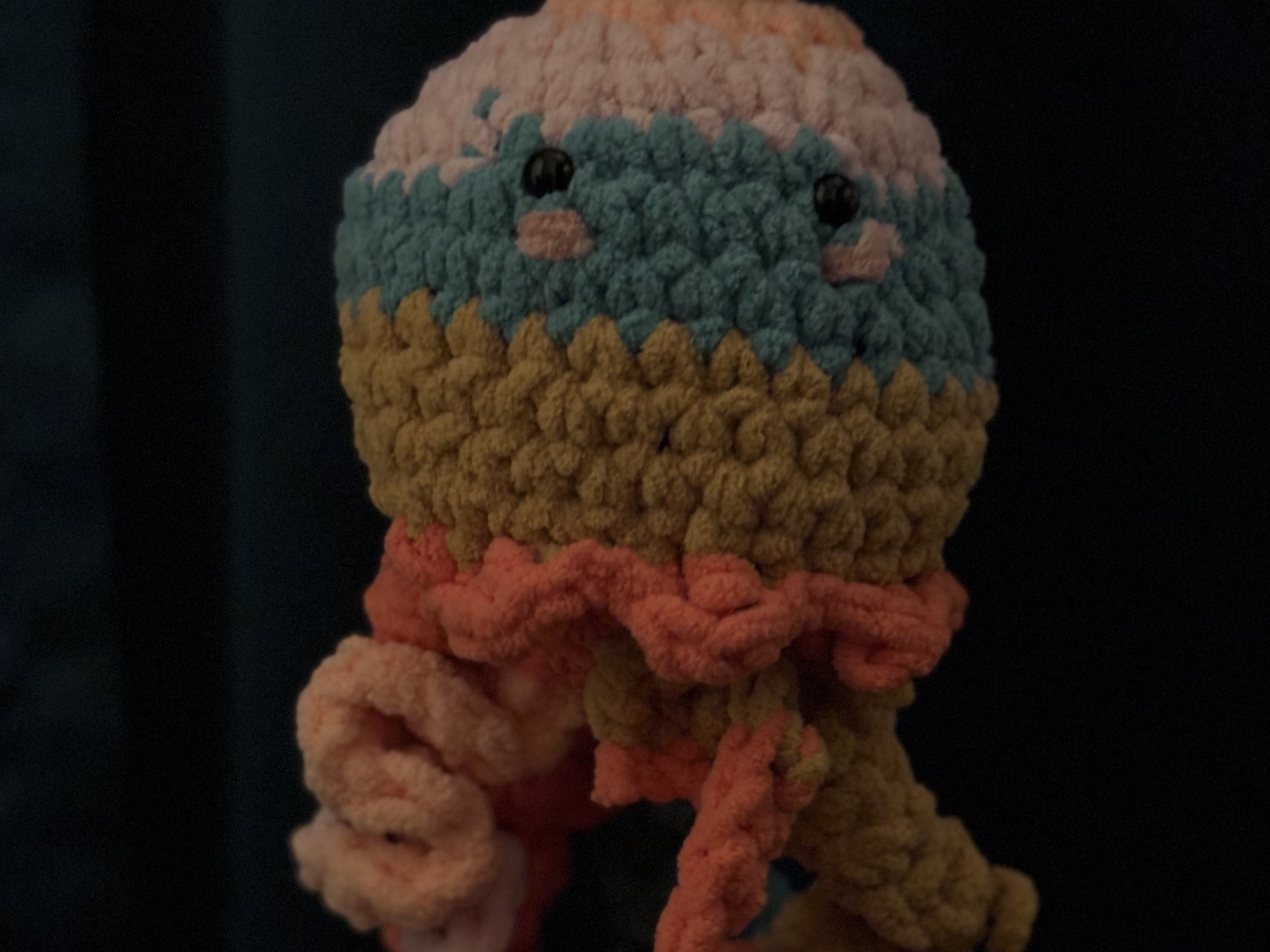 Crocheted Jellyfish Plushie